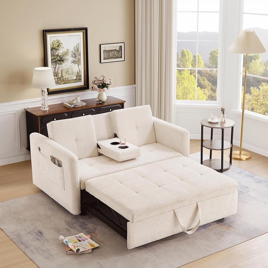 SOFA CAMA PANA BEIGE — foto 1